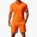 MEN'S POLO SHIRT AND SHORTS MATCHING SUMMER SET - Zarino Newstyle