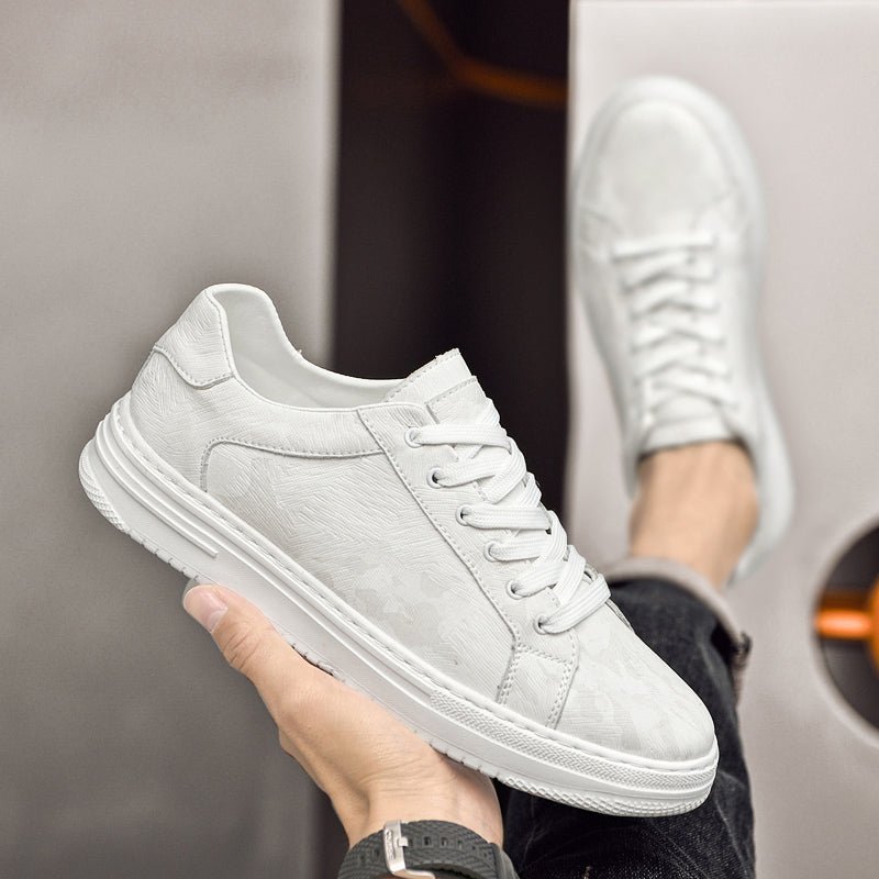 MEN'S PREMIUM LEATHER LOW - TOP MINIMAL SNEAKERS - Zarino Newstyle