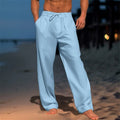 MEN'S RELAXED DRAWSTRING SUMMER PANTS - Zarino Newstyle