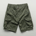 MEN'S RELAXED FIT MULTI - POCKET CARGO SUMMER SHORTS - Zarino Newstyle
