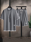 MEN'S RELAXED FIT TWO - PIECE SHORT SET - Zarino Newstyle