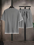 MEN'S RELAXED FIT TWO - PIECE SHORT SET - Zarino Newstyle