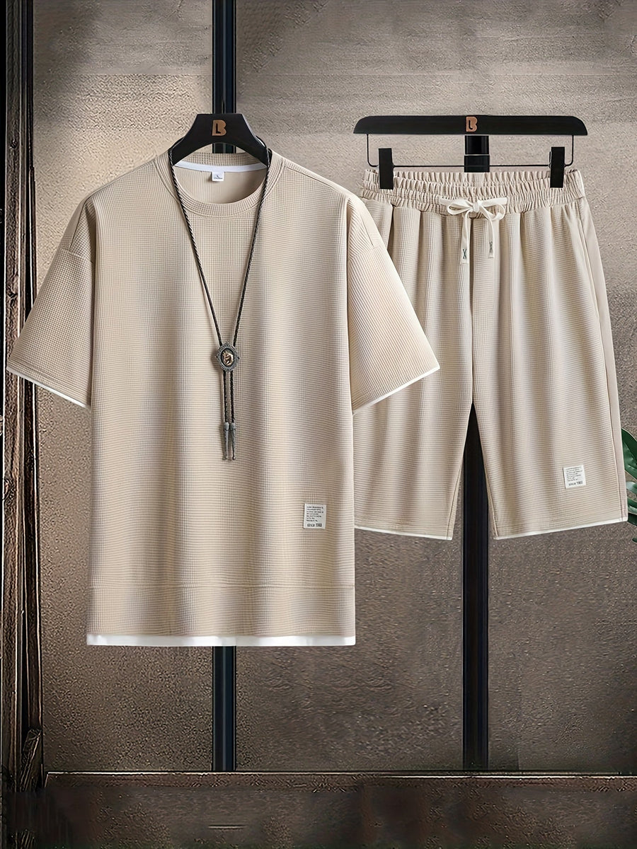 MEN'S RELAXED FIT TWO - PIECE SHORT SET - Zarino Newstyle