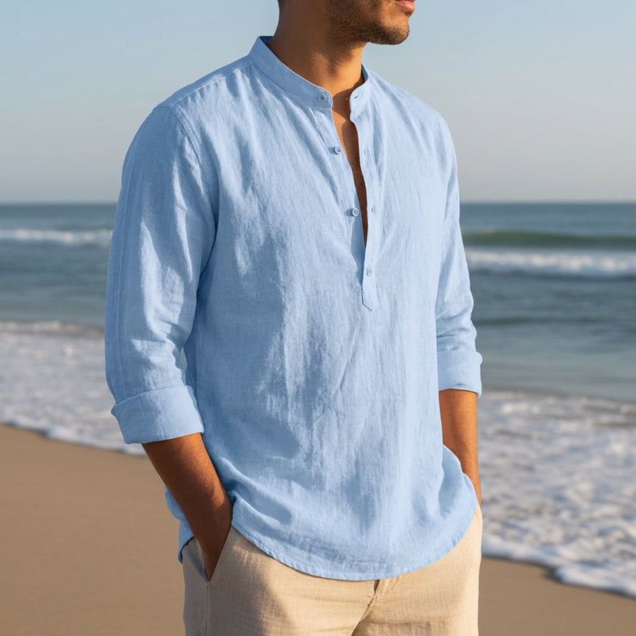MEN'S RELAXED SUMMER SHIRT - Zarino Newstyle