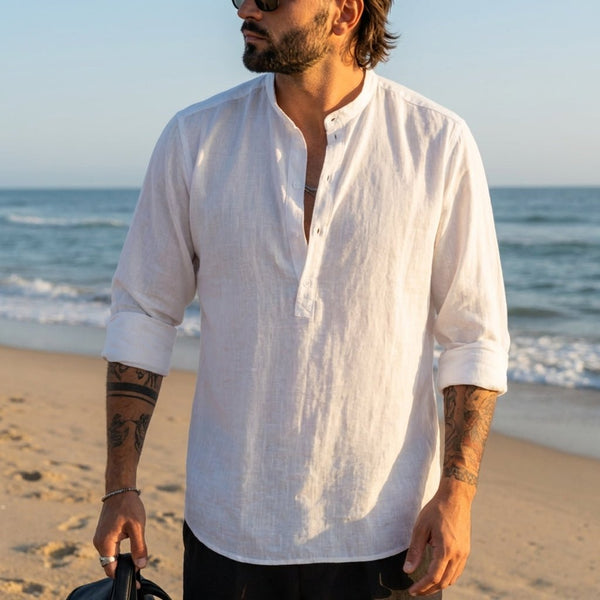 MEN'S RELAXED SUMMER SHIRT - Zarino Newstyle