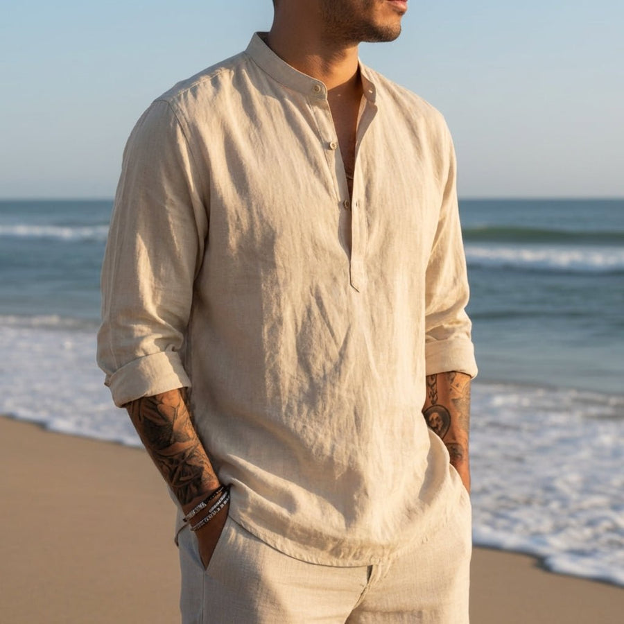 MEN'S RELAXED SUMMER SHIRT - Zarino Newstyle