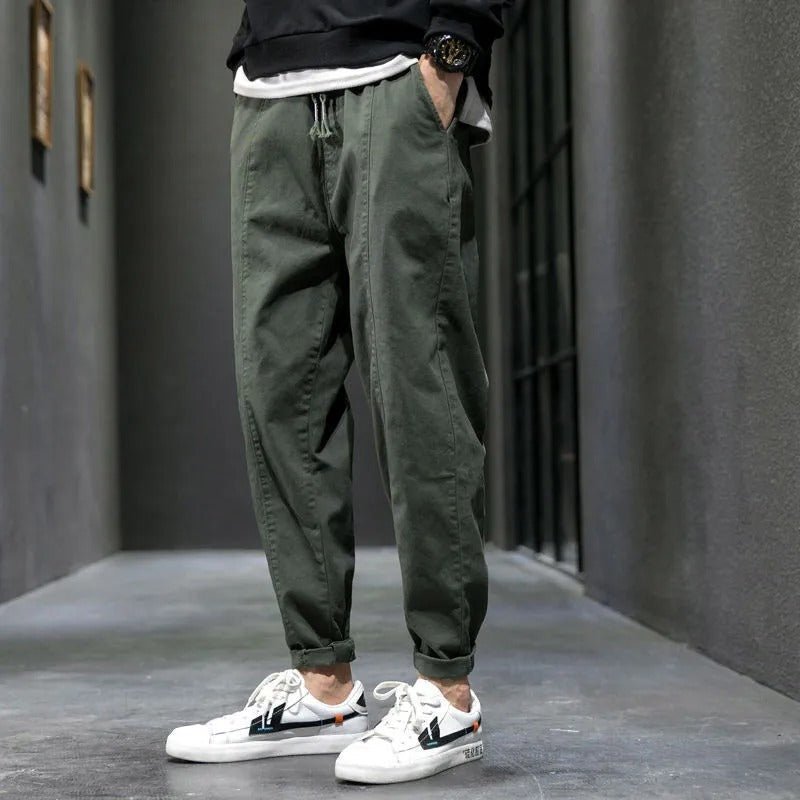 MEN'S RELAXED TAPERED JOGGER PANTS - Zarino Newstyle