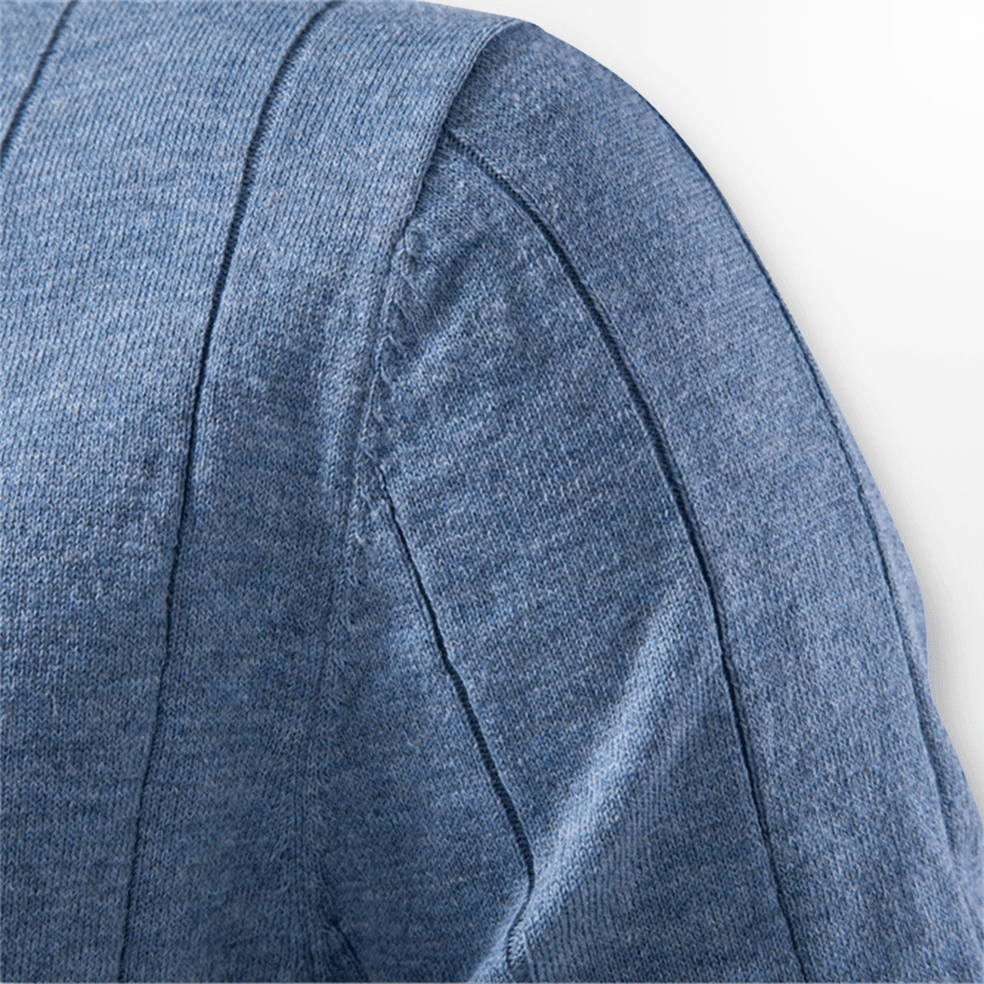 MEN'S RIBBED KNIT SUMMER T - SHIRT - Zarino Newstyle