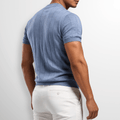 MEN'S RIBBED KNIT SUMMER T - SHIRT - Zarino Newstyle