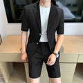 MEN'S SHORT SLEEVE BLAZER & SHORTS CO - ORD - Zarino Newstyle