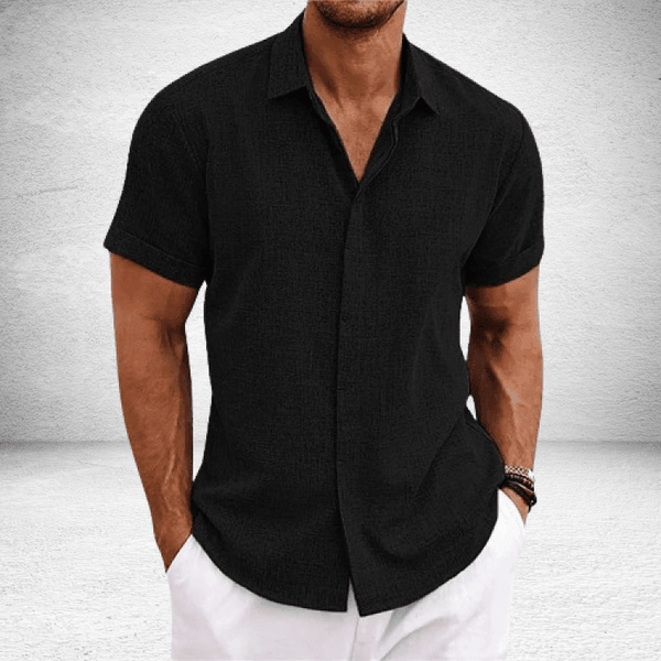 MEN'S SHORT SLEEVE CLASSIC FIT SUMMER SHIRT