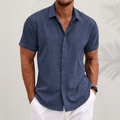 MEN'S SHORT SLEEVE CLASSIC FIT SUMMER SHIRT - Zarino Newstyle