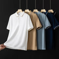 MEN'S SHORT SLEEVE PERFORMANCE KNIT POLO SUMMER SHIRT - Zarino Newstyle