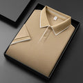 MEN'S SHORT SLEEVE PERFORMANCE KNIT POLO SUMMER SHIRT - Zarino Newstyle