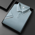 MEN'S SHORT SLEEVE PERFORMANCE KNIT POLO SUMMER SHIRT - Zarino Newstyle