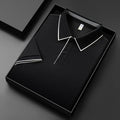 MEN'S SHORT SLEEVE PERFORMANCE KNIT POLO SUMMER SHIRT - Zarino Newstyle