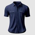 MEN'S SHORT SLEEVE SUMMER SHIRT - Zarino Newstyle