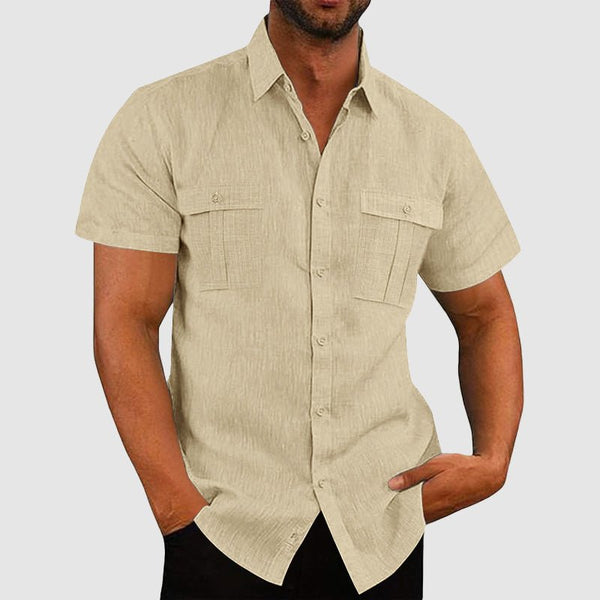 MEN'S SHORT SLEEVE SUMMER SHIRT