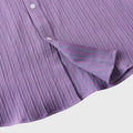 MEN'S SHORT SLEEVE TEXTURED SPREAD COLLAR SUMMER SHIRT - Zarino Newstyle