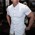 MEN'S SLIM FIT SHORT SLEEVE SHIRT - Zarino Newstyle