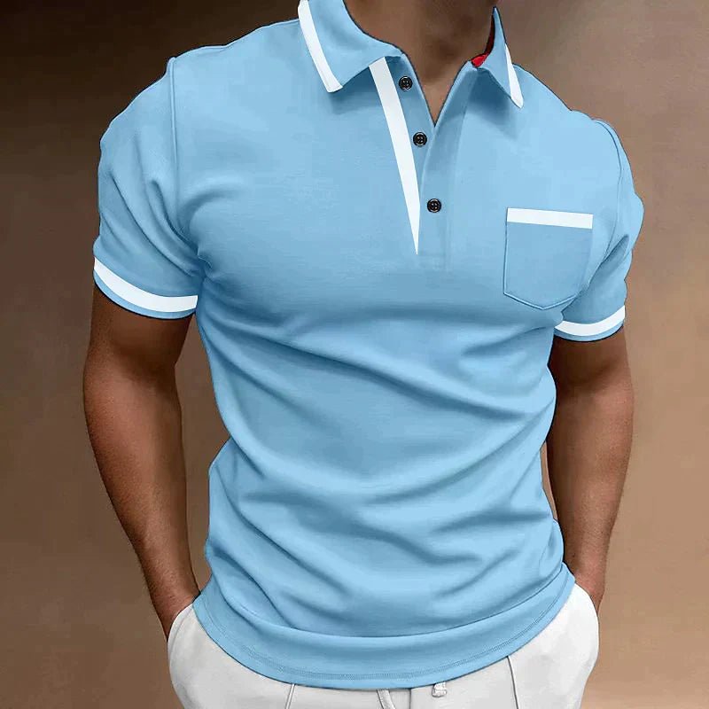 MEN'S SLIM FIT SUMMER POLO SHIRT - Zarino Newstyle