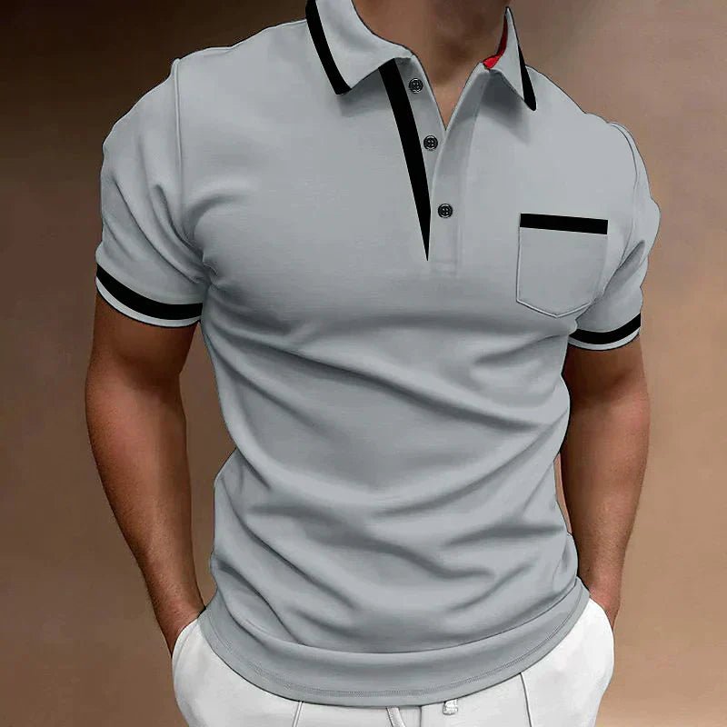 MEN'S SLIM FIT SUMMER POLO SHIRT - Zarino Newstyle