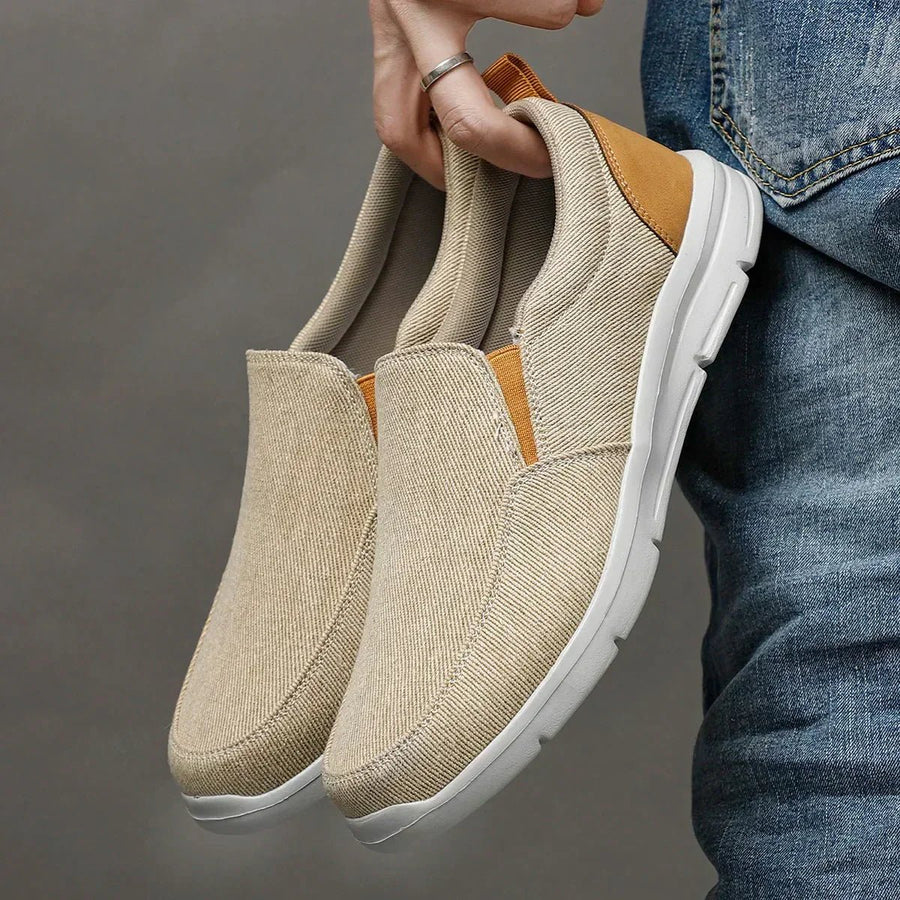 MEN'S SLIP - ON CANVAS CASUAL SUMMER SNEAKER - Zarino Newstyle