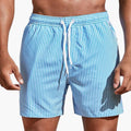 MEN'S STRIPED SUMMER BOARD SHORTS - Zarino Newstyle