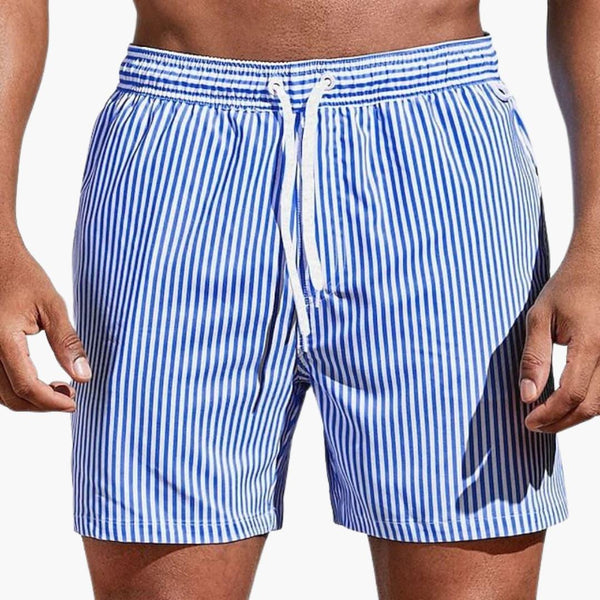 MEN'S STRIPED SUMMER BOARD SHORTS - Zarino Newstyle