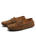 MEN'S SUEDE PENNY DRIVING LOAFERS - Zarino Newstyle