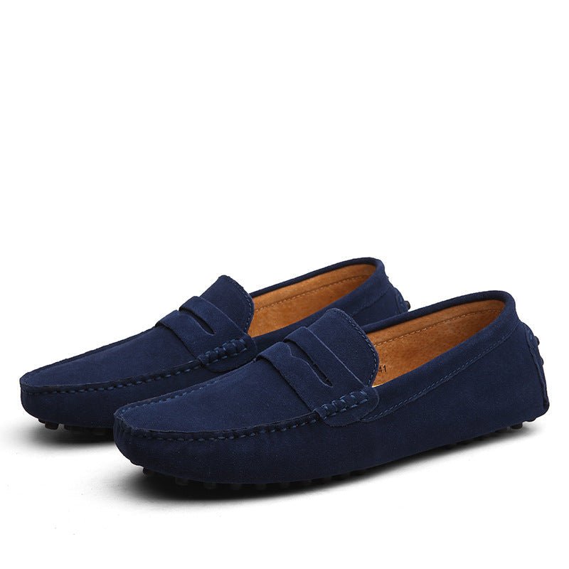 MEN'S SUEDE PENNY DRIVING LOAFERS - Zarino Newstyle