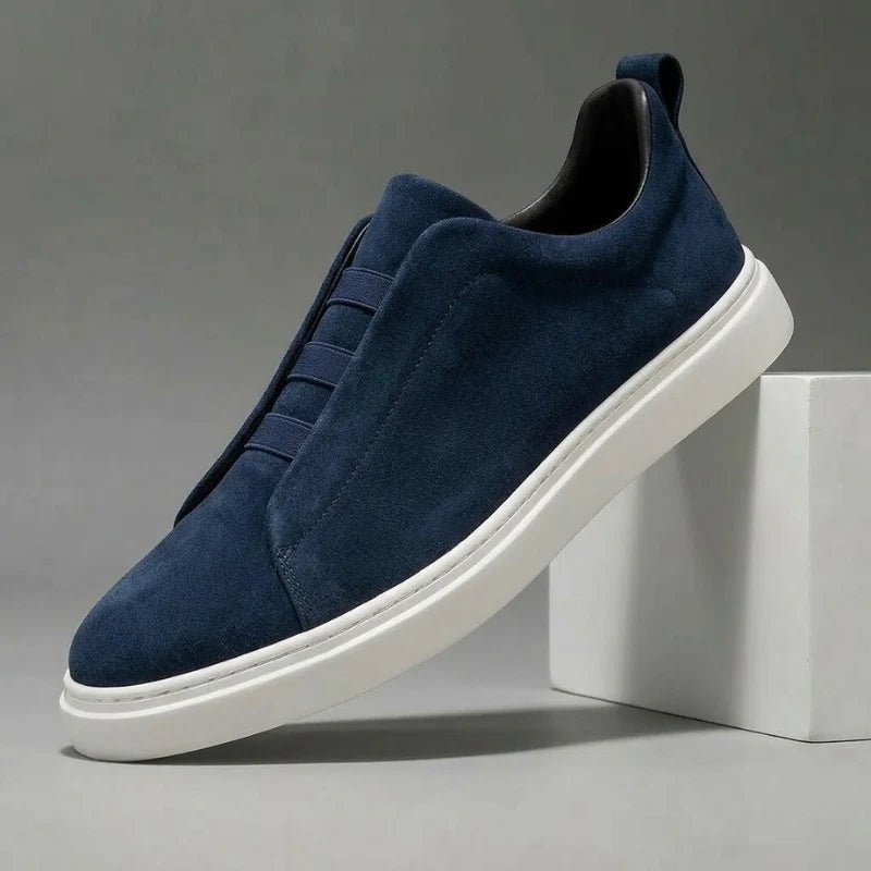 MEN'S SUEDE SLIP - ON SNEAKERS - Zarino Newstyle