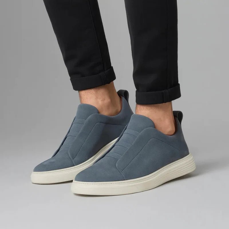 MEN'S SUEDE SLIP - ON SNEAKERS - Zarino Newstyle