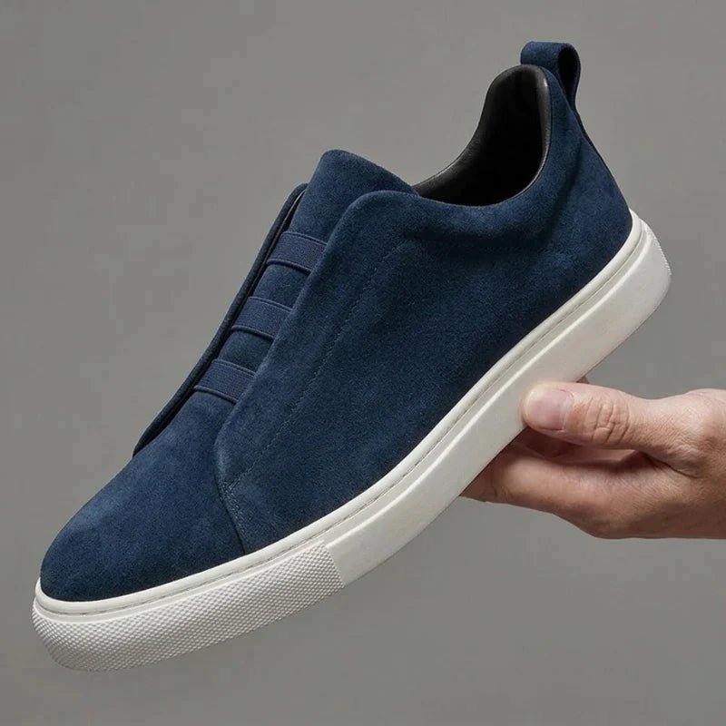 MEN'S SUEDE SLIP - ON SNEAKERS - Zarino Newstyle