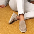 MEN'S SUEDE SLIP - ON YACHT LOAFERS SMART CASUAL SHOES - Zarino Newstyle