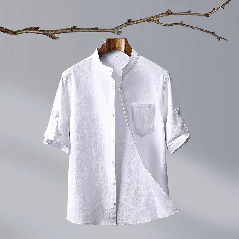 MEN'S SUMMER CASUAL BUTTON UP SHIRT - Zarino Newstyle