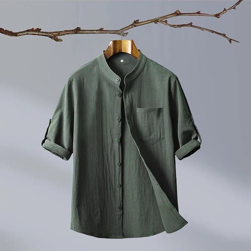MEN'S SUMMER CASUAL BUTTON UP SHIRT - Zarino Newstyle