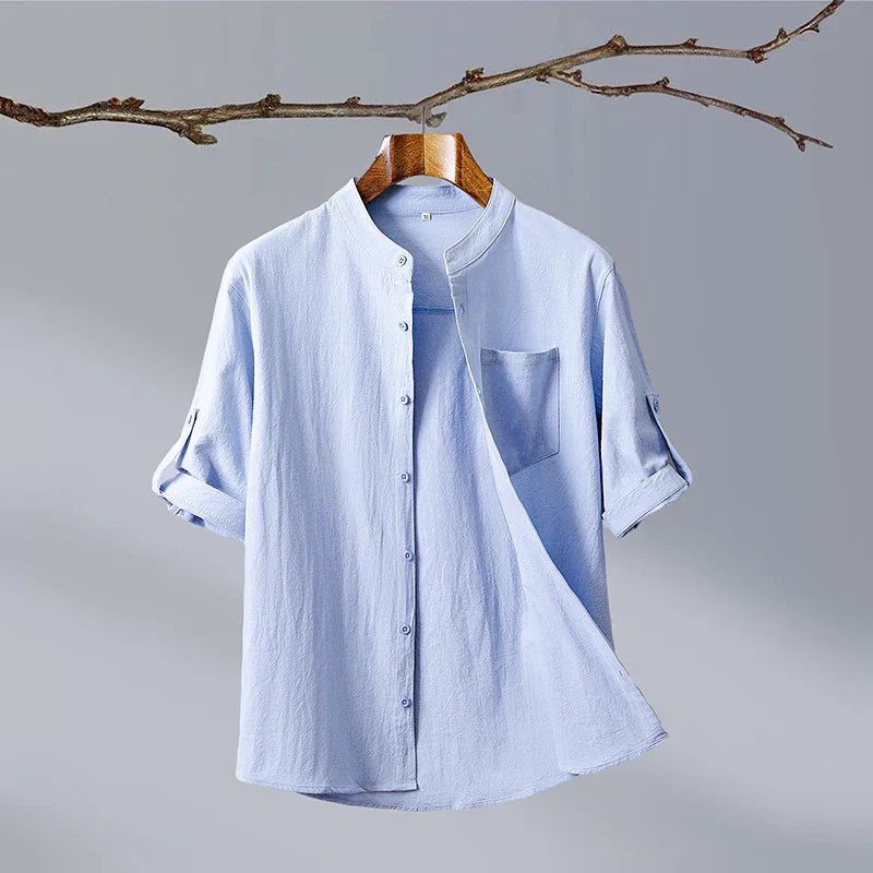MEN'S SUMMER CASUAL BUTTON UP SHIRT - Zarino Newstyle