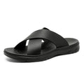 MEN'S SUMMER LEATHER SLIDE SANDALS - Zarino Newstyle
