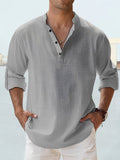 MEN'S SUMMER LINEN - STYLE SHIRT - Zarino Newstyle