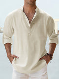 MEN'S SUMMER LINEN - STYLE SHIRT - Zarino Newstyle