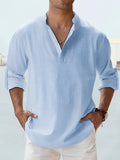 MEN'S SUMMER LINEN - STYLE SHIRT - Zarino Newstyle
