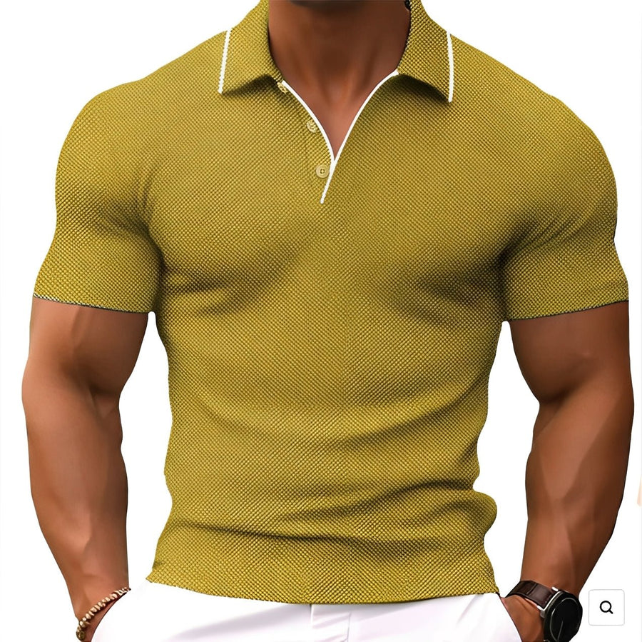 MEN'S SUMMER MUSCLE FIT POLO SHIRT - Zarino Newstyle