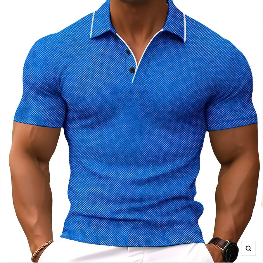 MEN'S SUMMER MUSCLE FIT POLO SHIRT - Zarino Newstyle