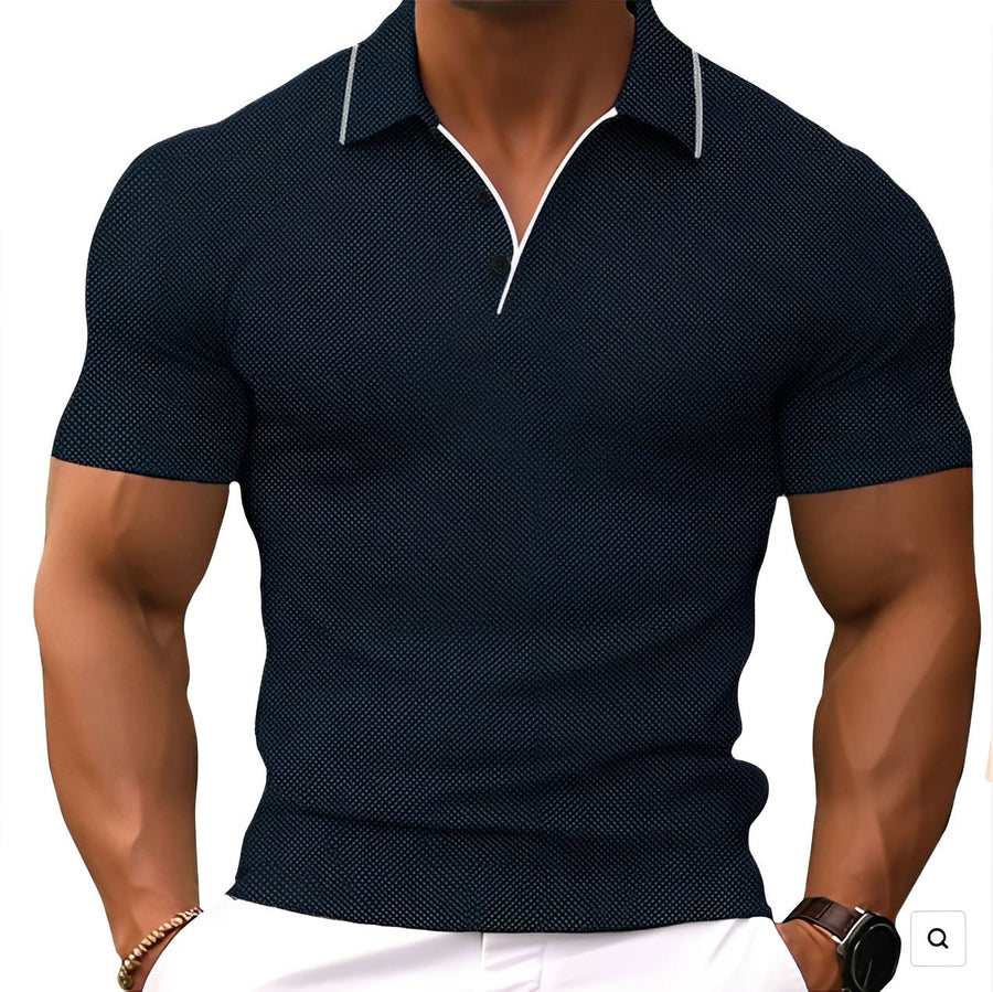 MEN'S SUMMER MUSCLE FIT POLO SHIRT - Zarino Newstyle