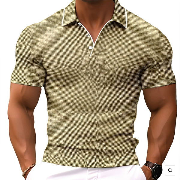MEN'S SUMMER MUSCLE FIT POLO SHIRT - Zarino Newstyle