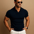 MEN'S SUMMER RIBBED POLO SHIRT - Zarino Newstyle
