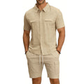 MEN'S SUMMER SHIRT AND SHORTS SET - Zarino Newstyle