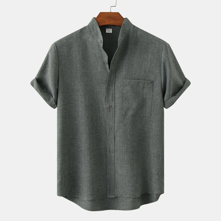 MEN'S SUMMER SHORT SLEEVE SHIRT - Zarino Newstyle