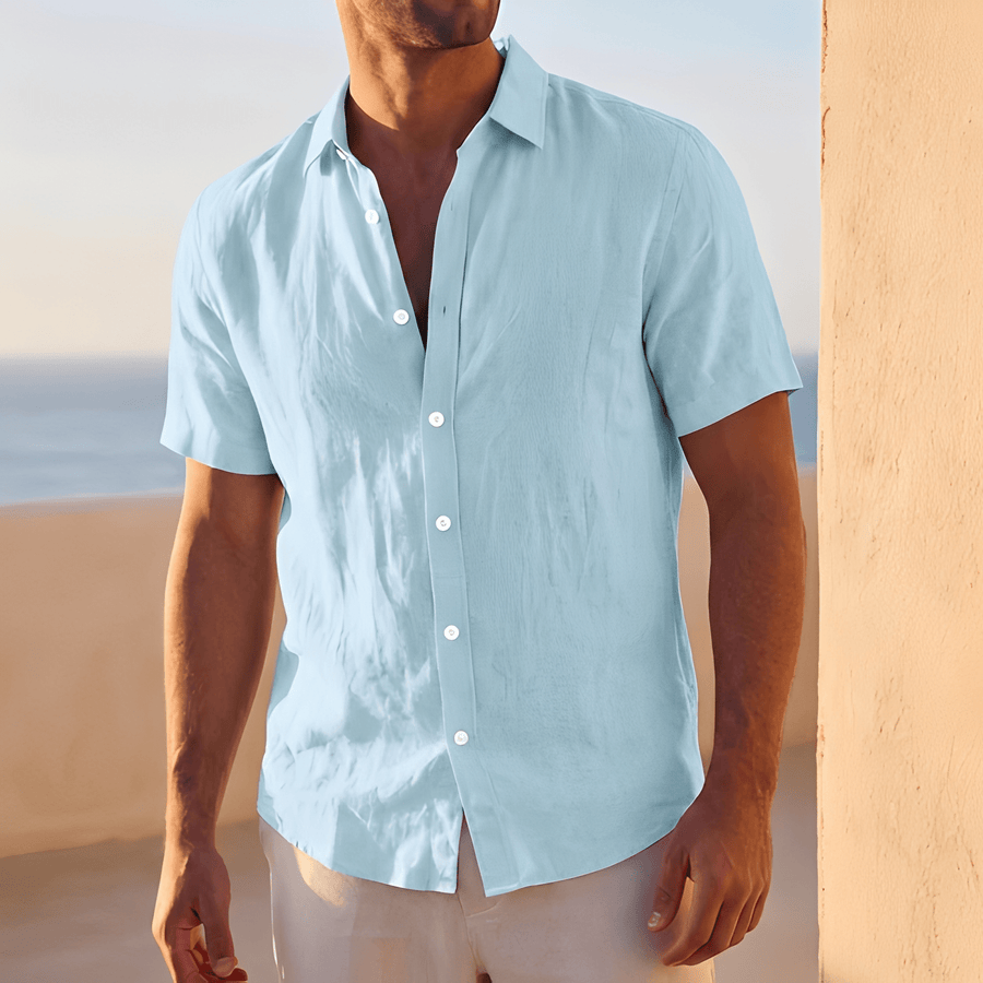 MEN'S SUMMER SHORT SLEEVE SHIRT - Zarino Newstyle